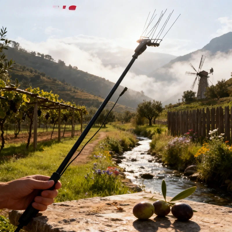 

Nplus Shaker Picking Professional Long Battery Life High Efficient Electric Olive Picker Harvest Machine
