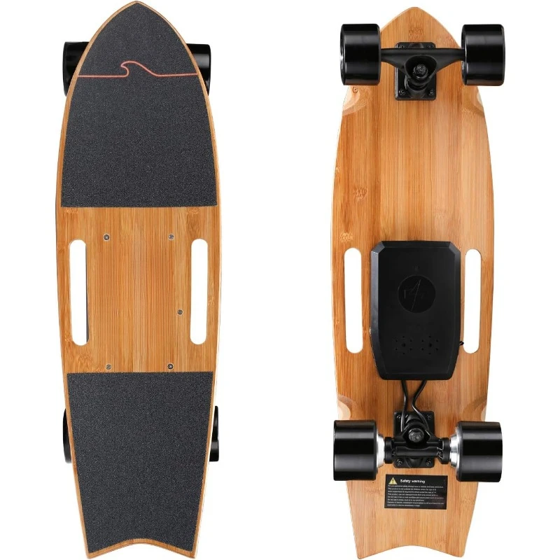 

Electric Skateboard with Remote Control Electric Skateboard,700W Hub-Motor,16.7 MPH Top Speed 3 Speeds Adjustment