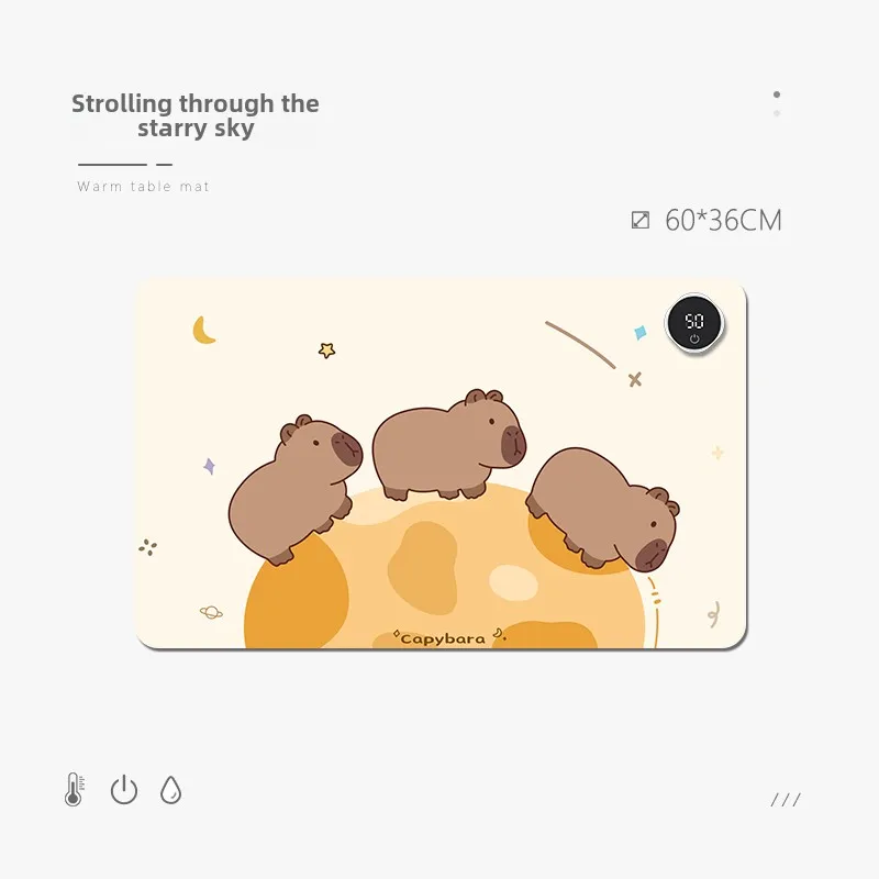 Heating mouse pad, oversized electric heating, winter warm table pad