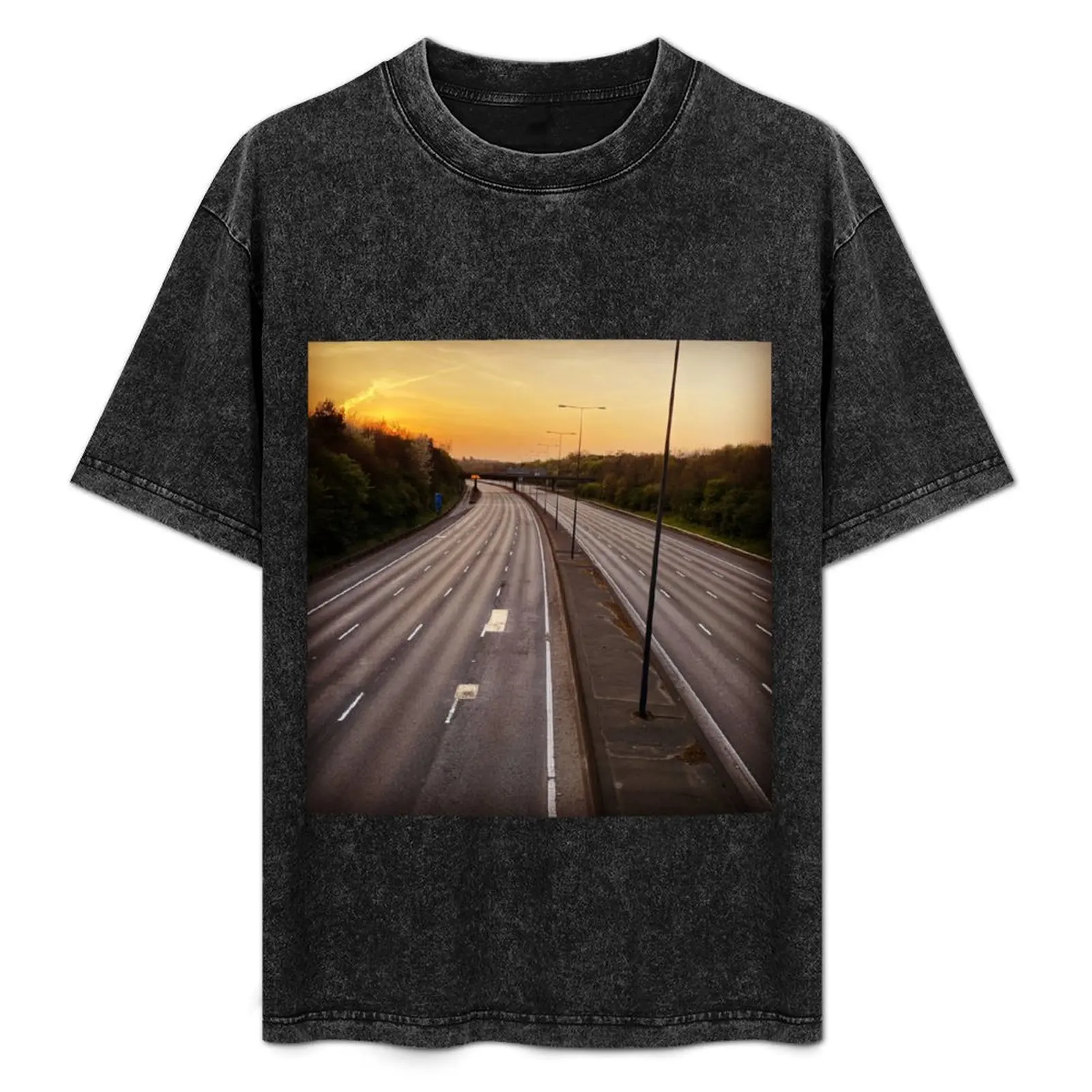 

The Road to Hell T-Shirt man t shirt designer cotton t shirts man 100% T-Shirt