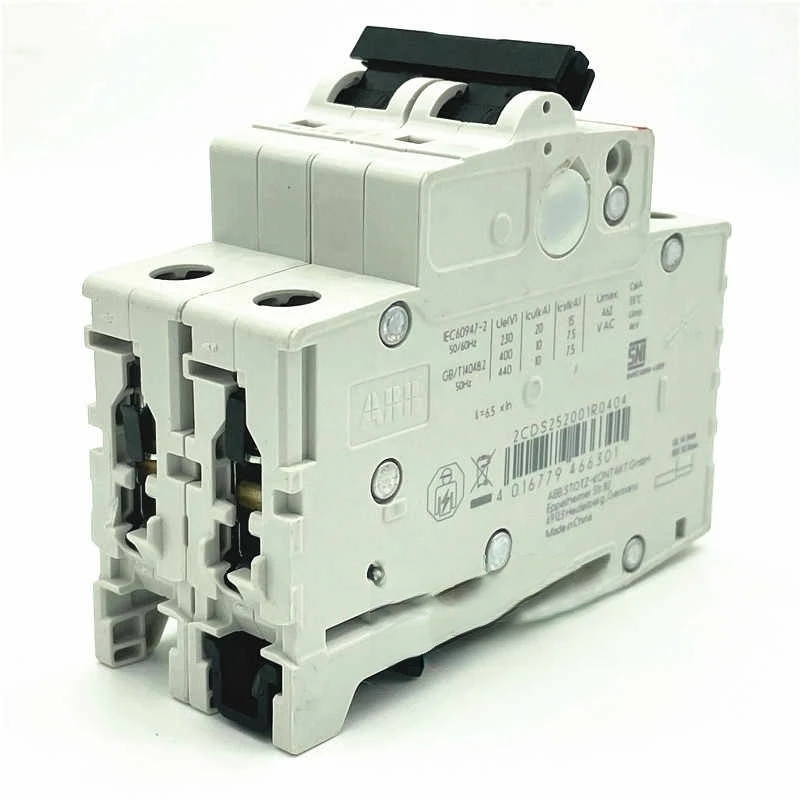 S202-C1 S202-C2 S202-C3 S202-C4 S202-C6 S202-C10 S202-C16 S202-C20 S202-C25 S202-C32 S202-C40 S202-C50 S202-C63 ABB MCB