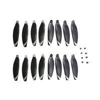 16PCS JJRC X16 Original Propeller Props Spare Part Kit RC Drone Quadcopter X16 Maple Leaf Blade Replacement Accessory