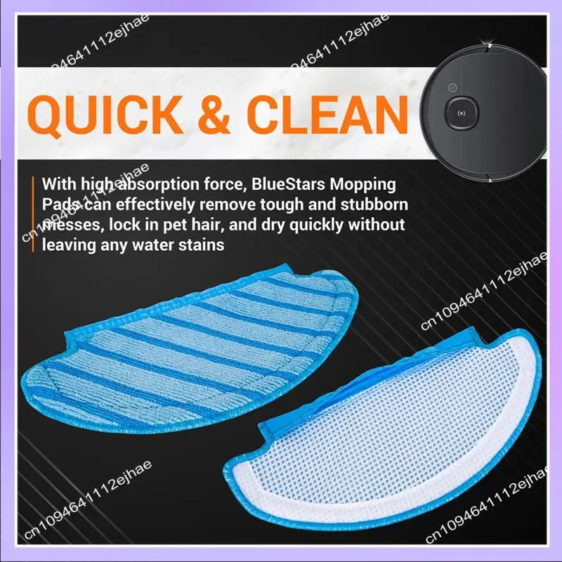 N83R 16 قطعة استبدال قطع الغيار ل Ecovacs Deebot T8 +/T9 +/N8 +/N8 Por +/N10 زائد روبوت فراغ الجانب الرئيسي فرشاة تصفية ممسحة الغبار