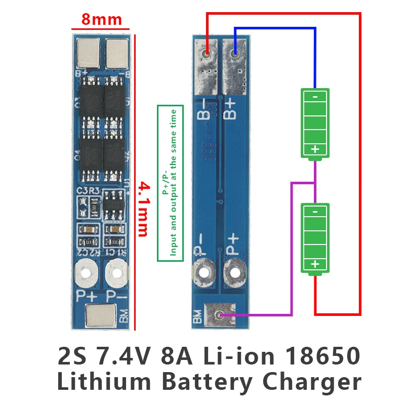2S 7.4V 8A Li-Ion 1… - image
