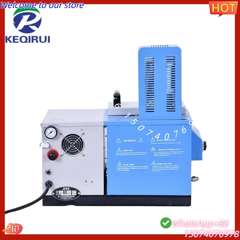 2026 Semi-Automatic Desktop Hot Melt Glue Machine for Edge Banding and Cardboard Box Gluing/Folding Gear Pump Wood Case