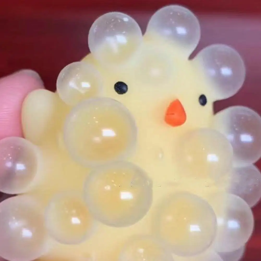 5pcs Squishy Chicken Antistress Toys Slimy Squeeze Toys Cute Antistress Ball Abreact Soft Sticky Stress Relief Funny Toys