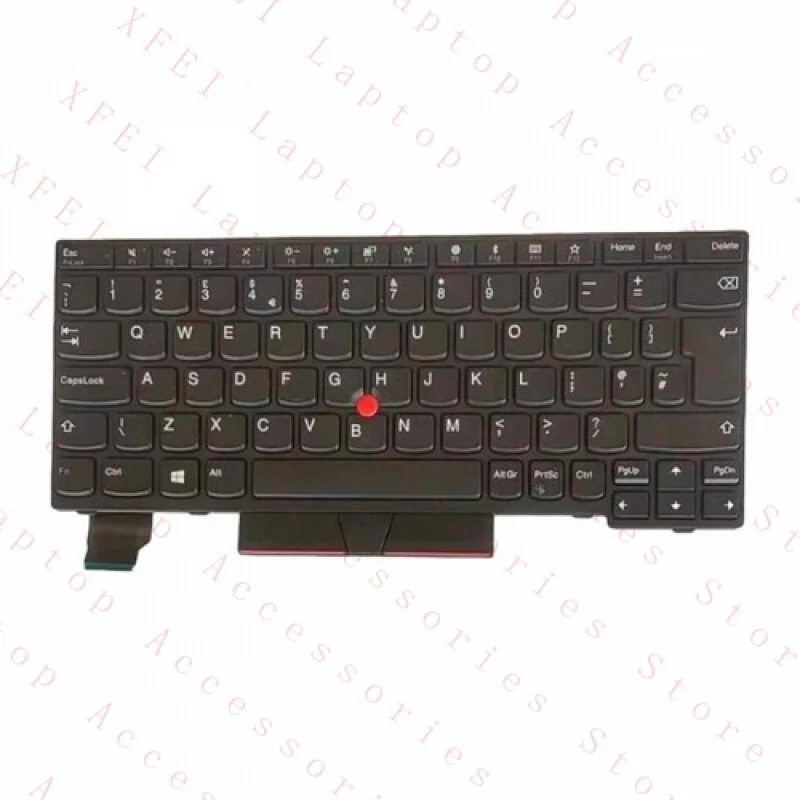 

F Keyboard W Backlit 01YP188 SN20P33618 UK For Lenovo ThinkPad X280 A285 X395 X390
