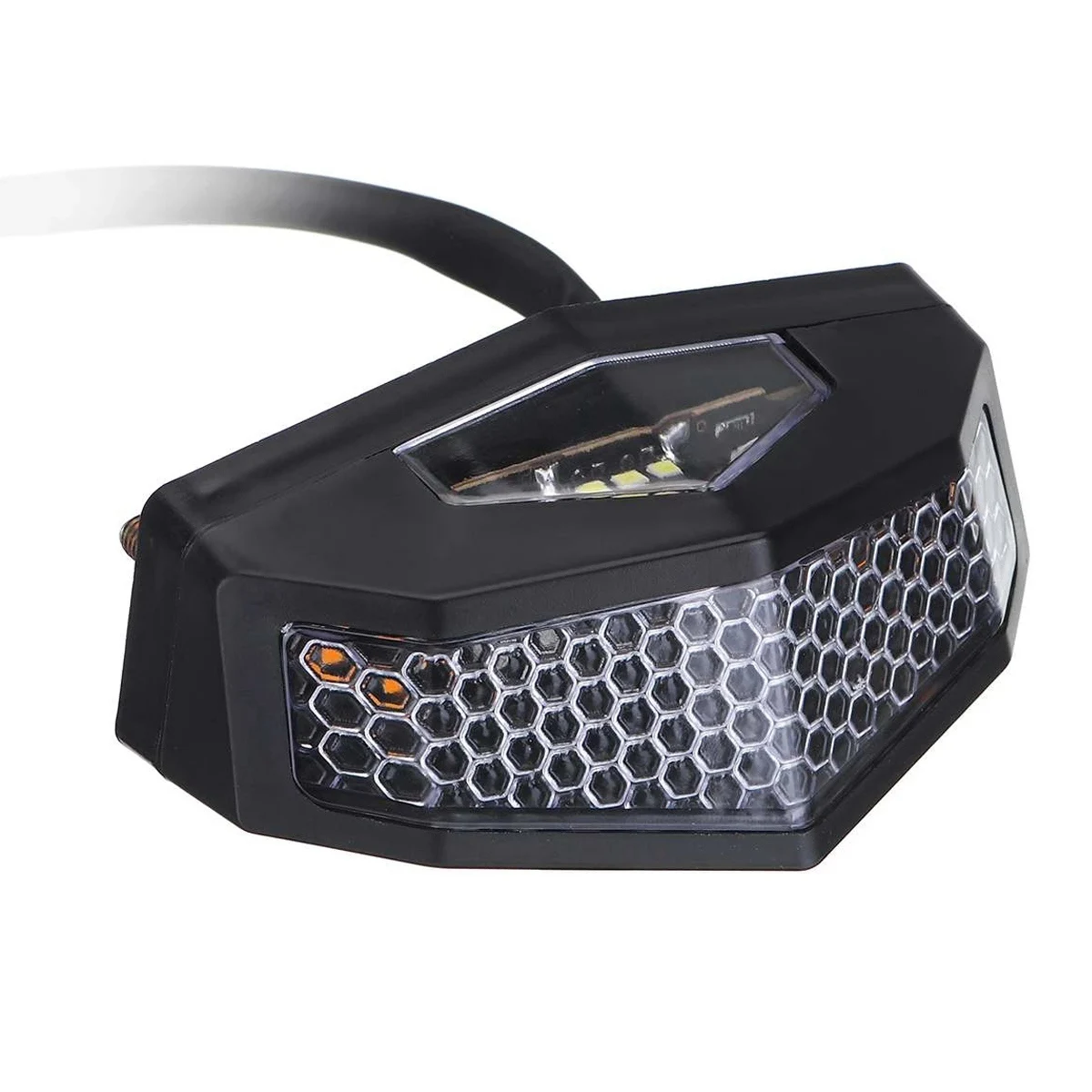 جديد-جديد 12 فولت العالمي للدراجات النارية ATV الضوء الخلفي 5In1 LED الخلفية أضواء خلفية الفرامل وقف الضوء بدوره إشارة لوحة ترخيص ضوء