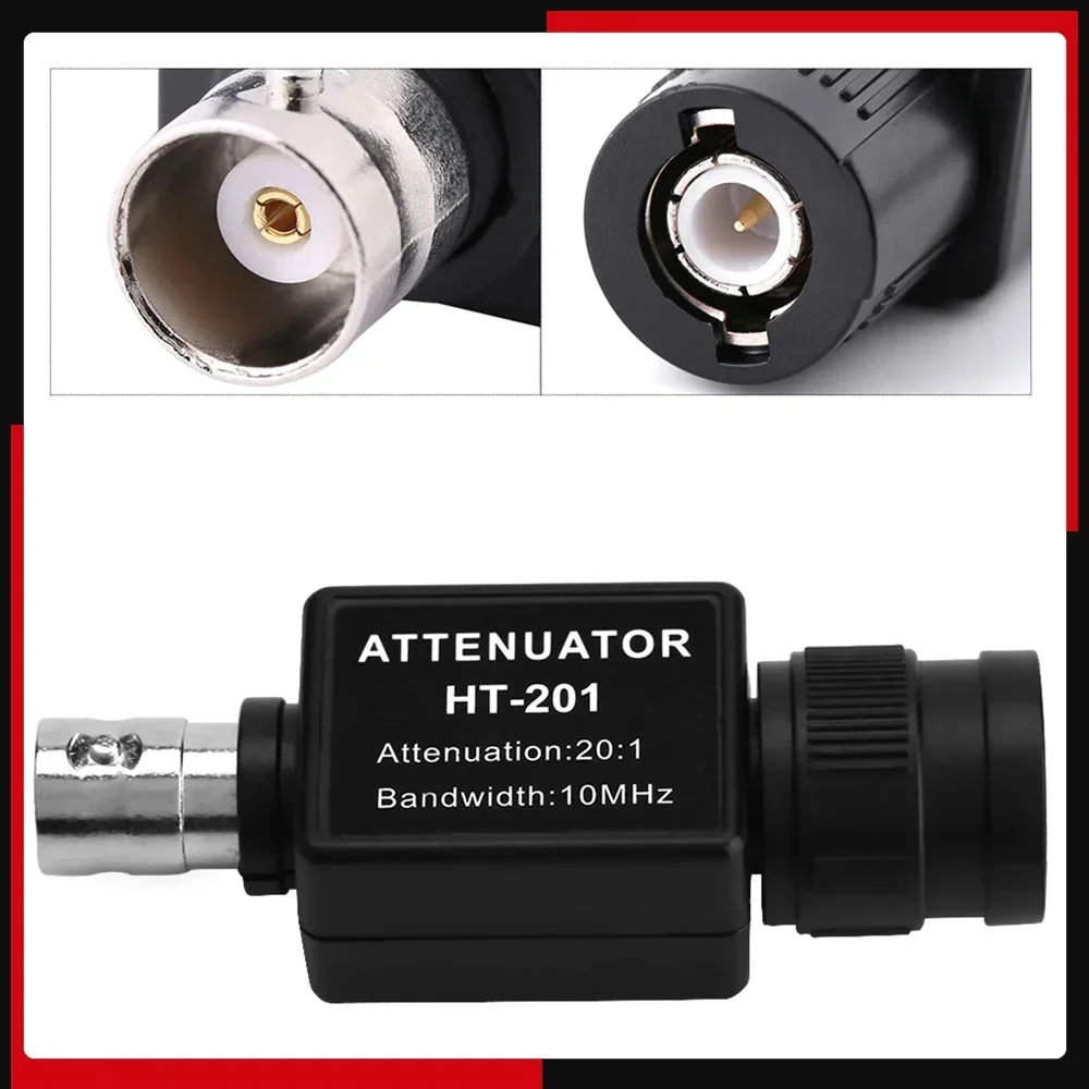 

HT201 затухание 20:1 10 МГц полоса пропускания пассивный аттенюатор для осциллографа осциллографика аксессуары затухание