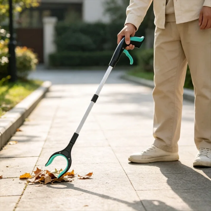 Hand Tools Foldable Multifunctional Litter Reachers Pickers Gripper Extender Pick Up Tools Collapsible Garbage Grabber Portable
