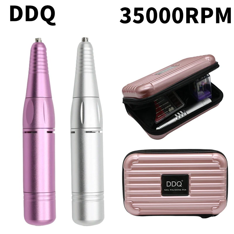 

DDQ207 Electric Manicure Machine USB Nail Drill For Acrylic Nail Gel Polish Professional E-file Milling Nail Files Salon Tool