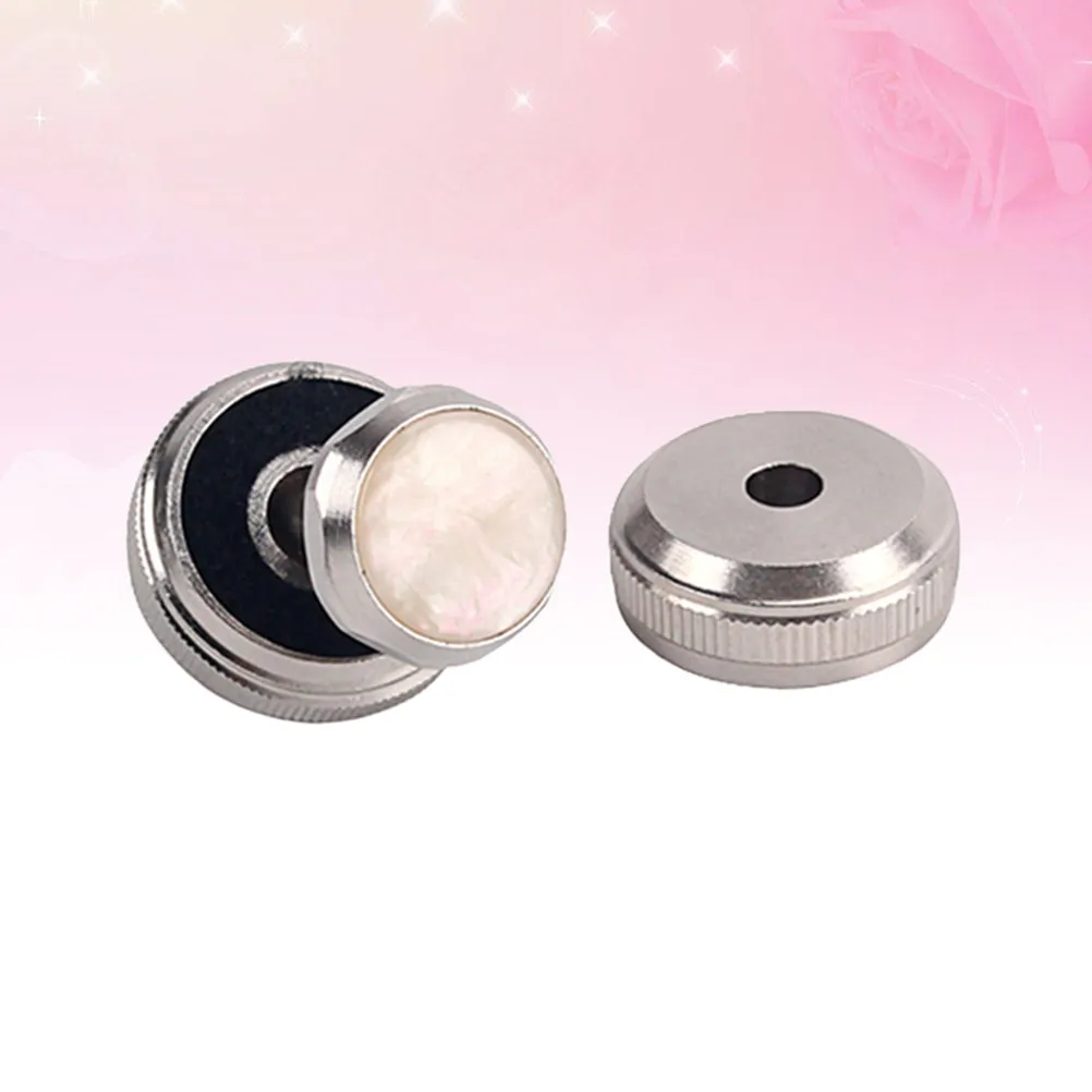 High Quality Trumpet Repair Components Silver Plated Buttons for Brass Instruments Precision Fit Lightweight Portable Trumpet