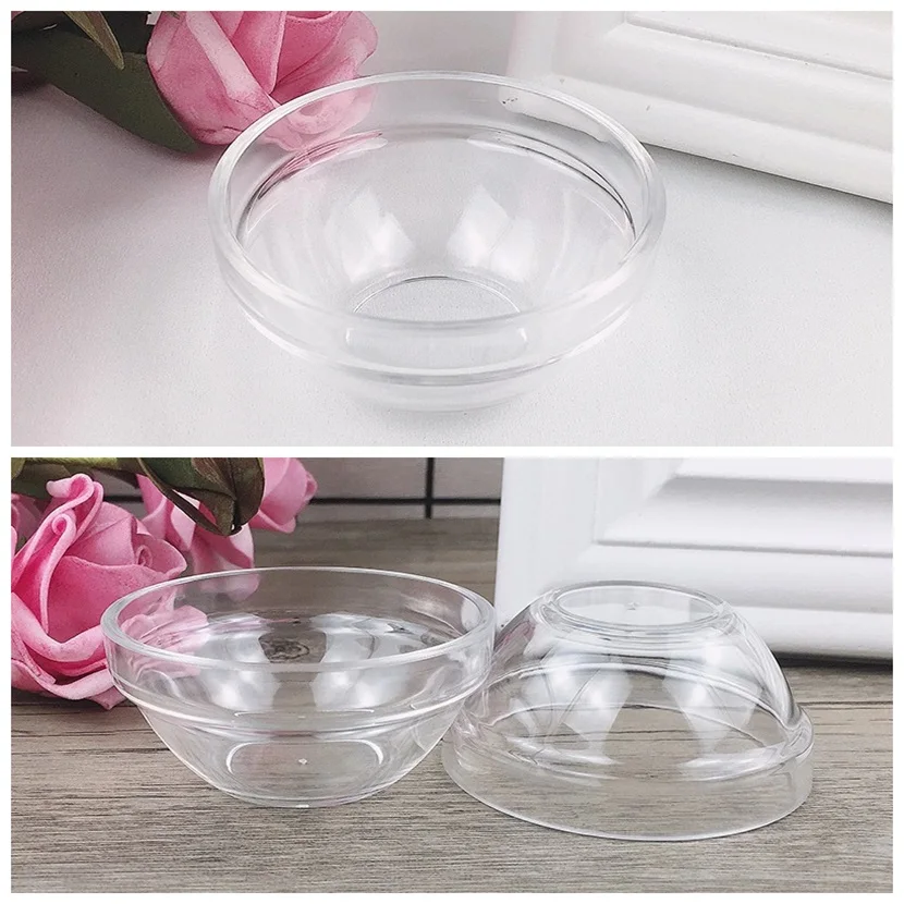 1PC Transparent Acryl Maske Ätherisches Öl Schüssel Gesicht Make-Up Hautpflege Werkzeuge Bequem Sauber Gute Qualität Durable