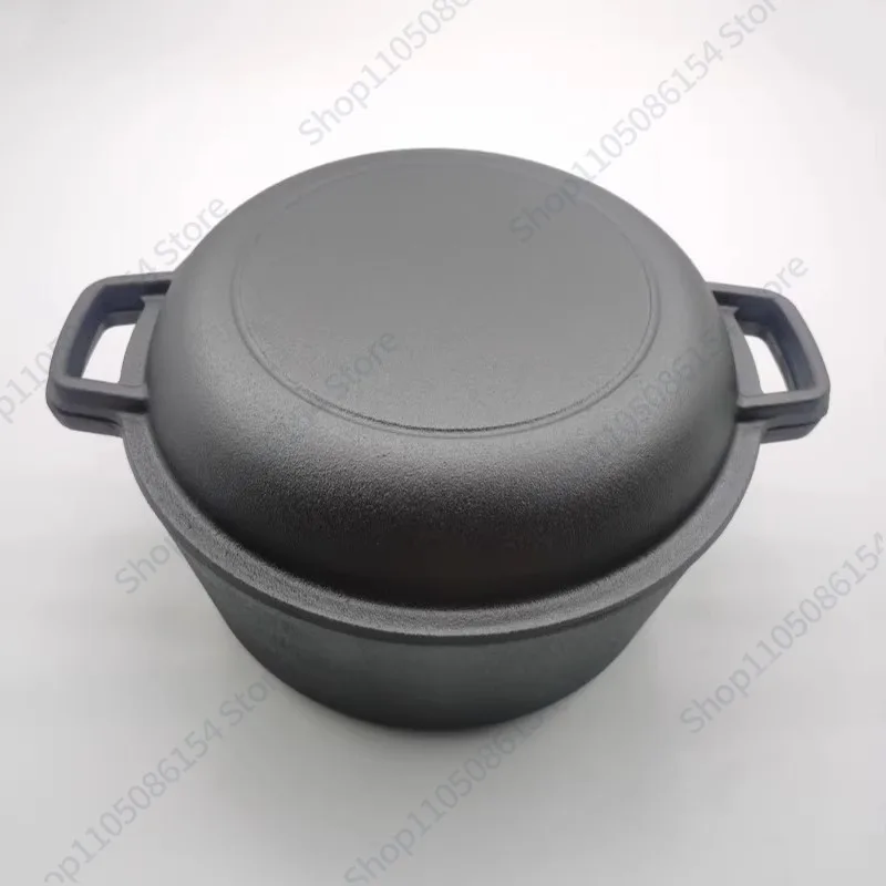 

Thickened cast iron pot, baked European bag pot, saucepan, soup pot, dual-purpose pot