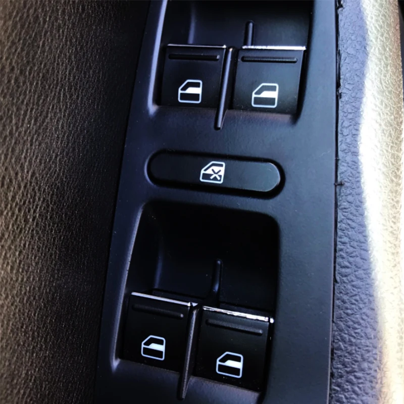 for Volkswagen VW Tiguan 2018-2020 Golf 7 MK7 7.5 2013 - 2019  Windows Lifter Button Switch Knob Cover Trim Car Accessories - view 4