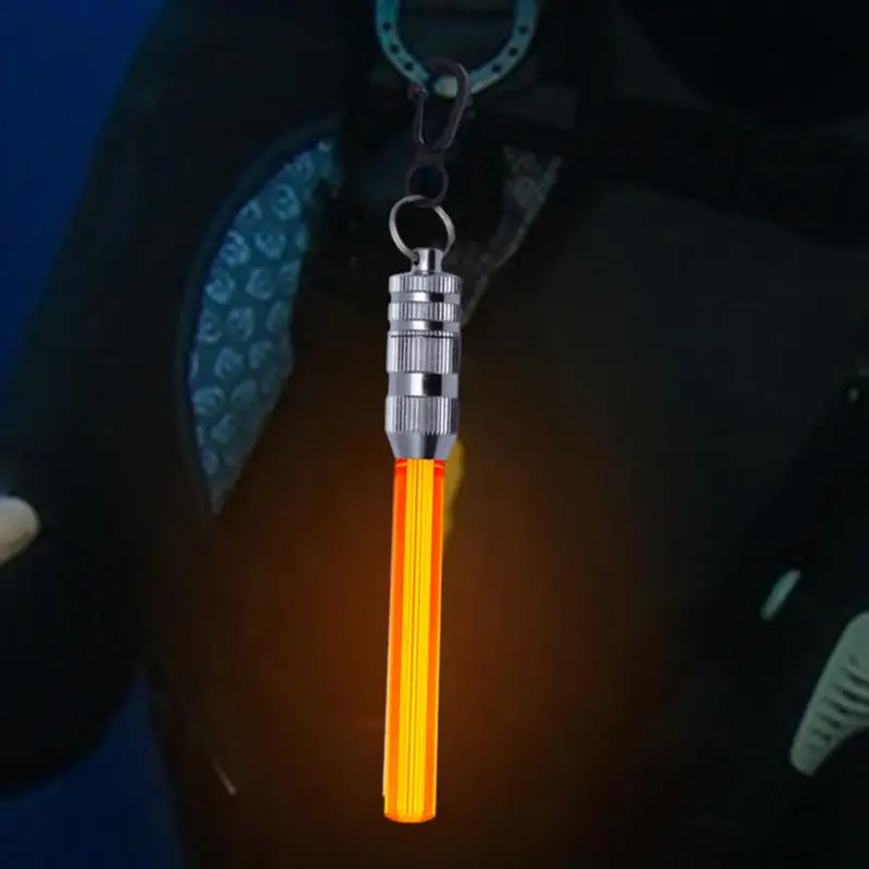 Scuba Diving Flashlight Bright Underwater Light With Adjustable Modes LED Light Stick Dive Light Constant On And Flashing 50hrs