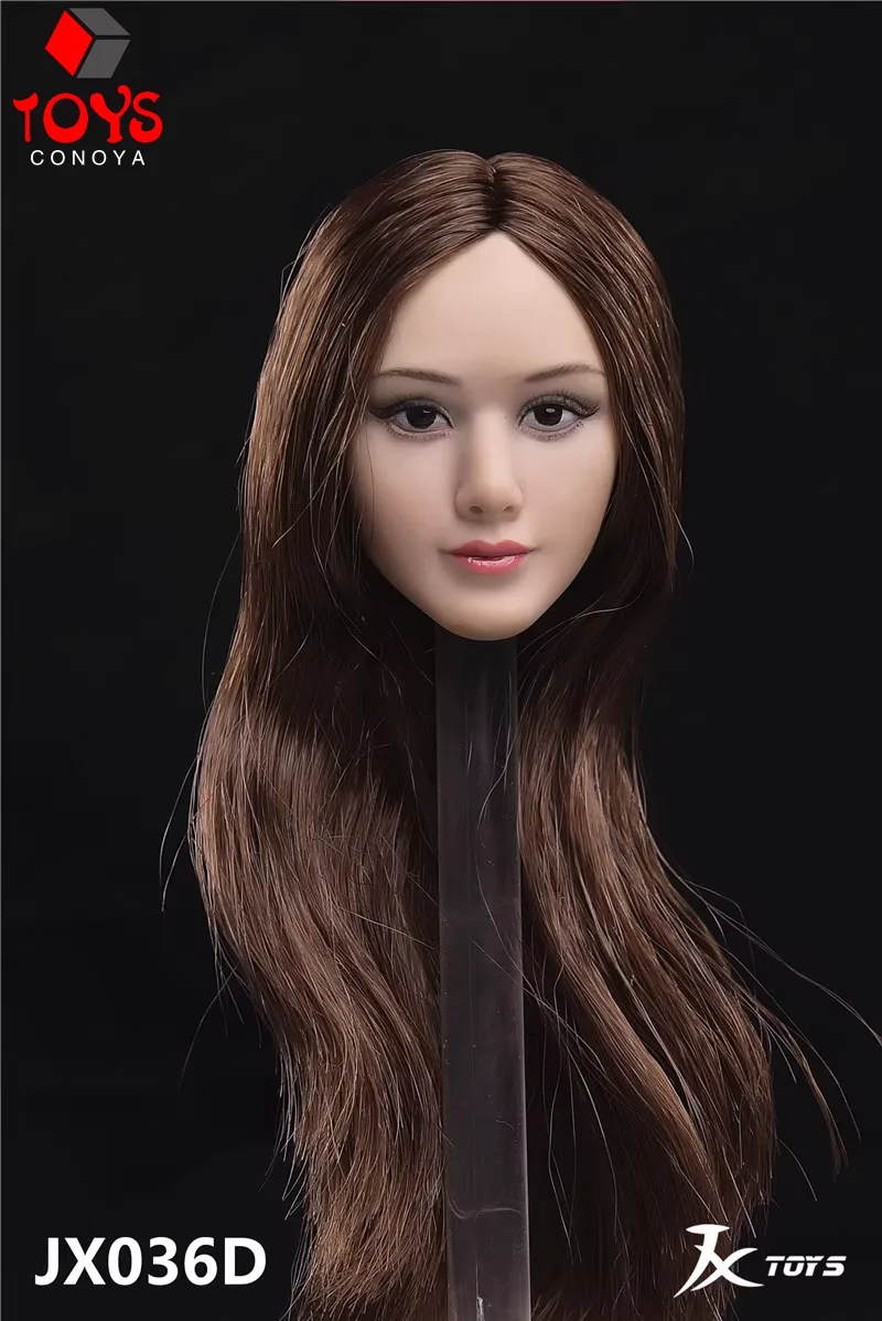 JXTOYS-036 1/6 échelle beauté asiatique Feier tête sculpture modèle adapté 12 ''femme soldat figurine corps poupée
