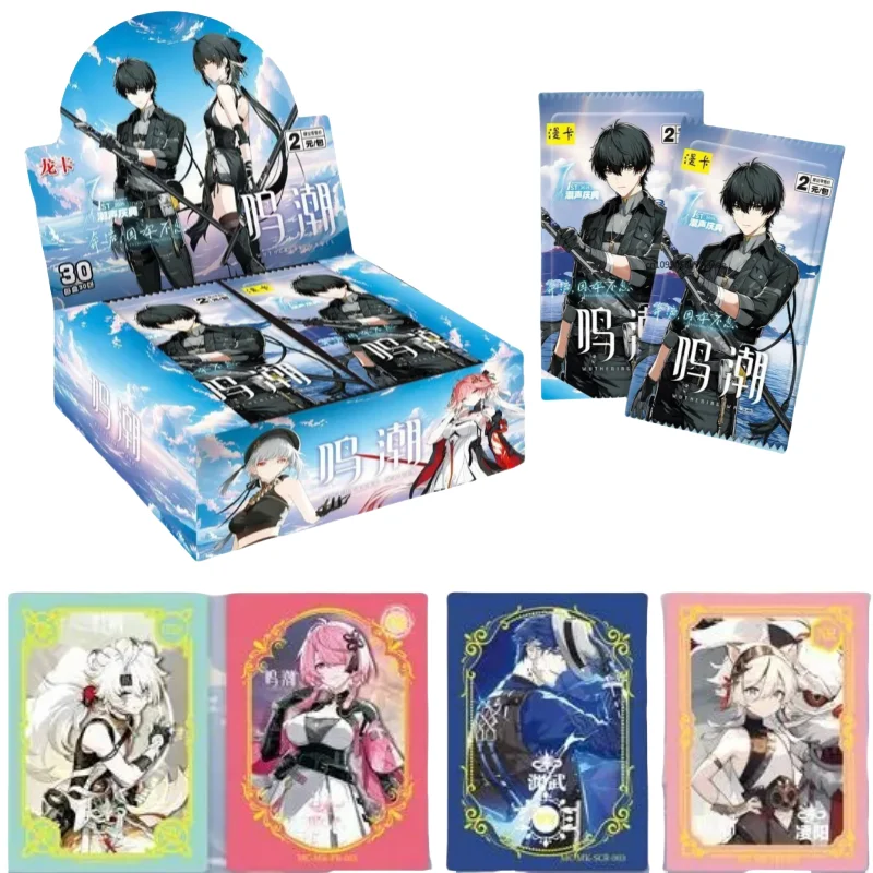 

Карточка Wuthering Waves Tide Celebration Коллекция Анимация Онлайн-игра Комические персонажи Фотокарта Флэш-подарочная игрушка Оригинальная коробка