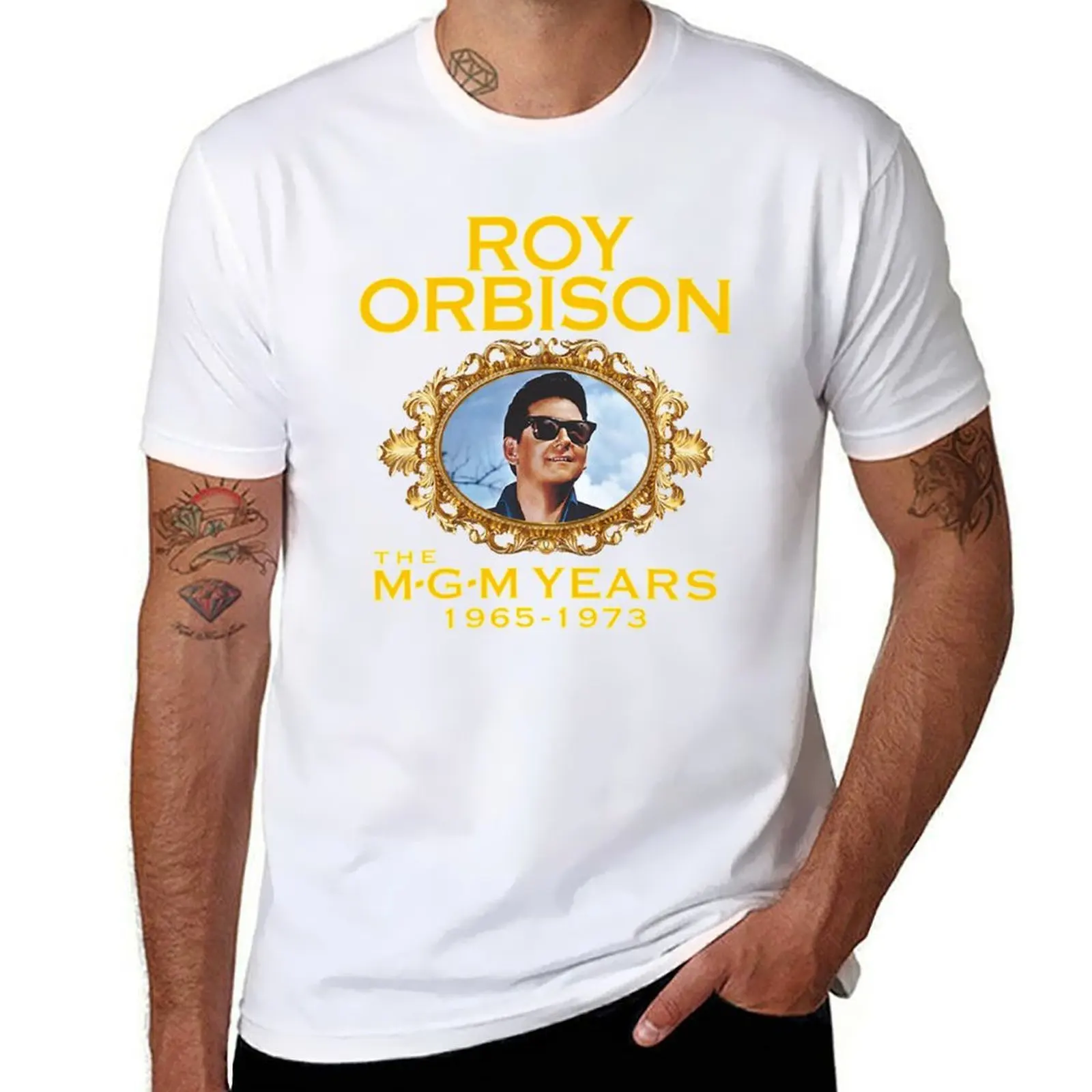 

Roy Orbison The Frame T-Shirt t shirt man casual man t shirts cotton T-Shirt