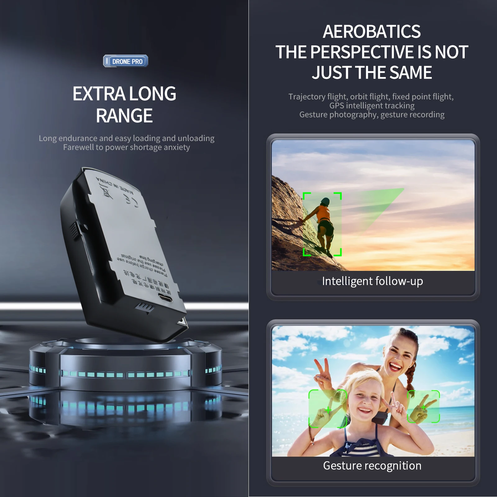 2025 NEW S166 4K Aerial Drone 1080P HD Camera GPS Altitude Hold Foldable Quadcopter FPV WIFI 5G RC