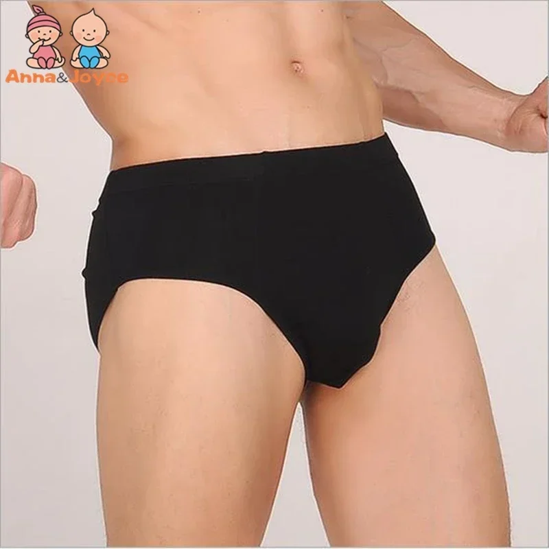 Underwears Bamboo Fibers para homens, cuecas triangulares masculinas, roupas para anticorpos, multi-respirável, roupas sexy, 5 peças por lote