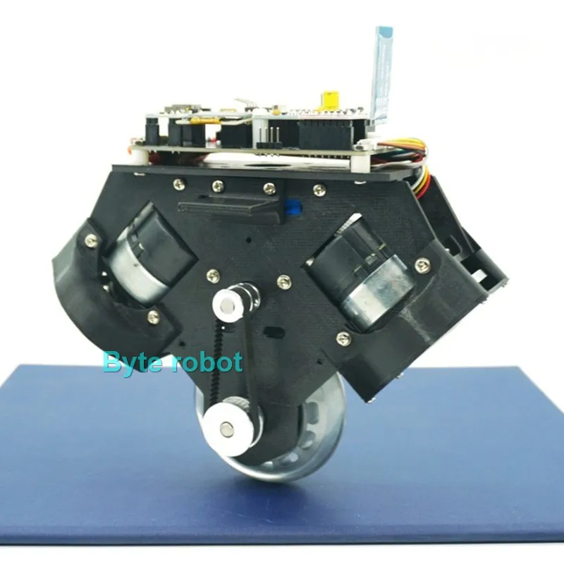 1WD الدراجة الهوائية الأحادية العجلة سيارة التوازن الذاتي O-نوع عجلة واحدة PID App التحكم خوارزمية دبابة مع جهاز للتحكم عن بُعد دراجة ل STM32 سيارة روبوت قابلة للبرمجة