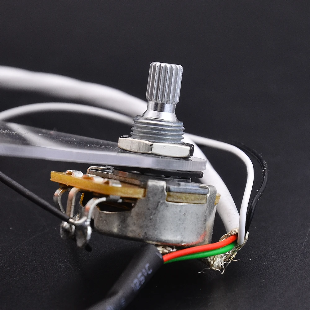 Passive Loaded Pre-wired Electric Guitar Push Pull Wiring Harness Prewired Kit for LP SG Without Switch