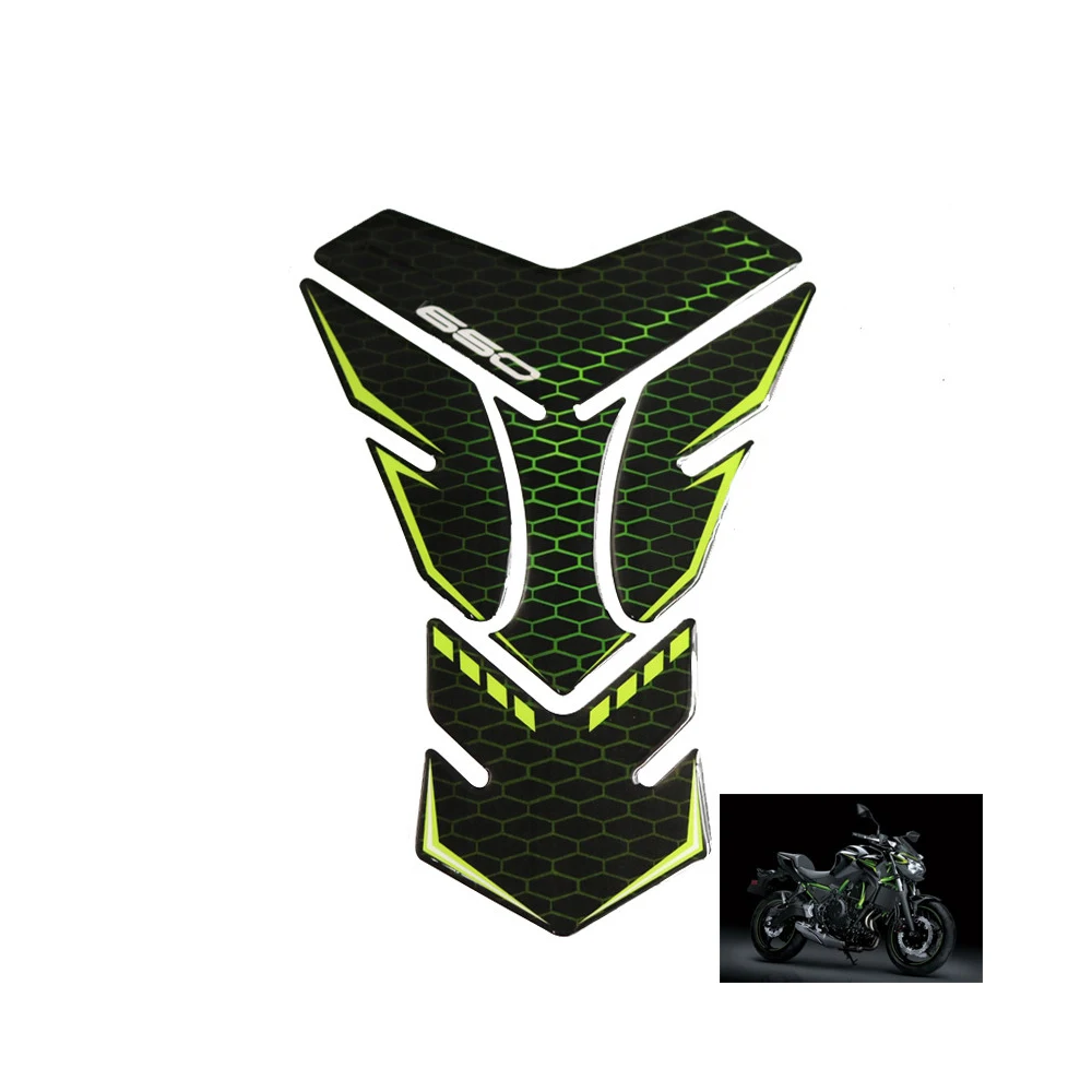 

For Kawasaki Z650 Z650 z650 logo sticker motorcycle fuel tank pad protection sticker decal fairing kit knee fuel