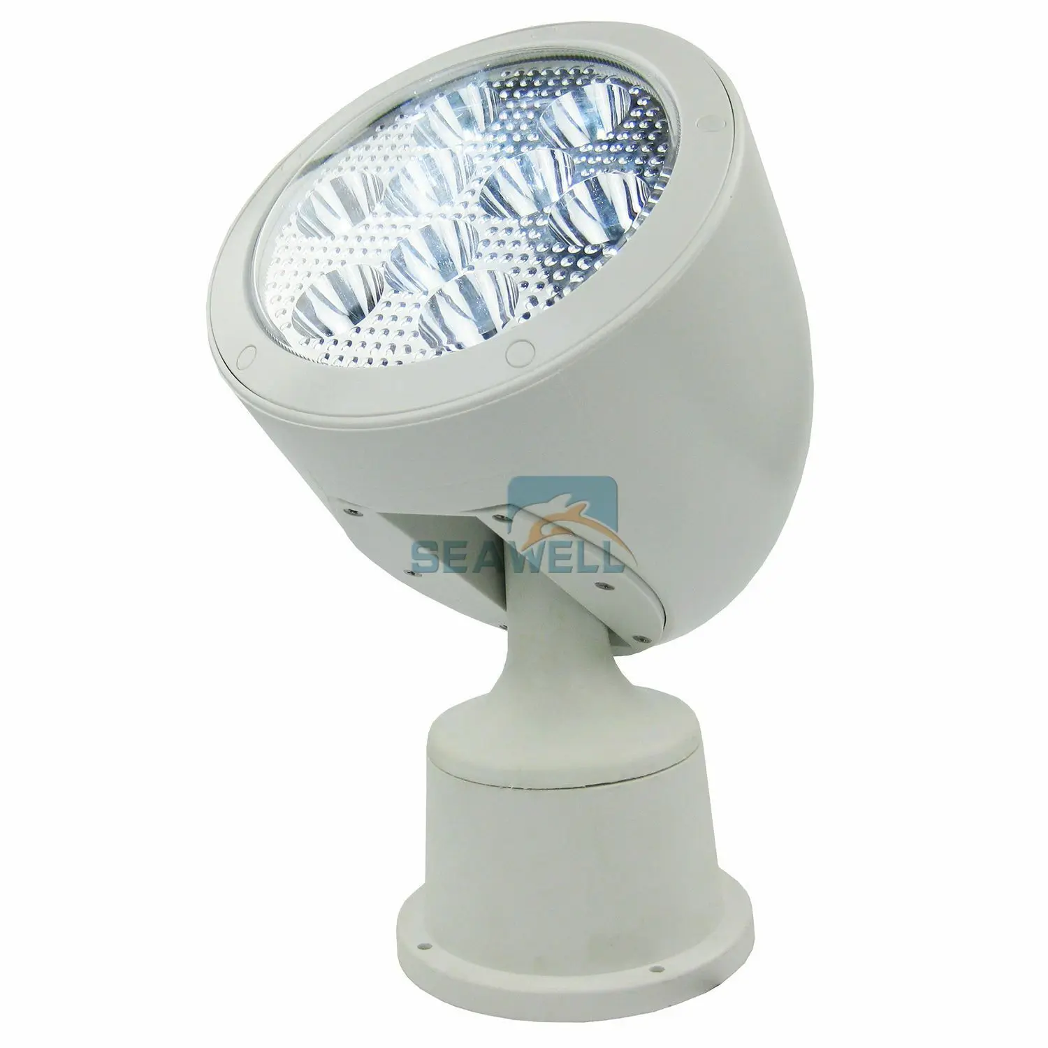 Reflector económico para barco marino, dispositivo inalámbrico con control remoto, Led, 10V-30V, 21W