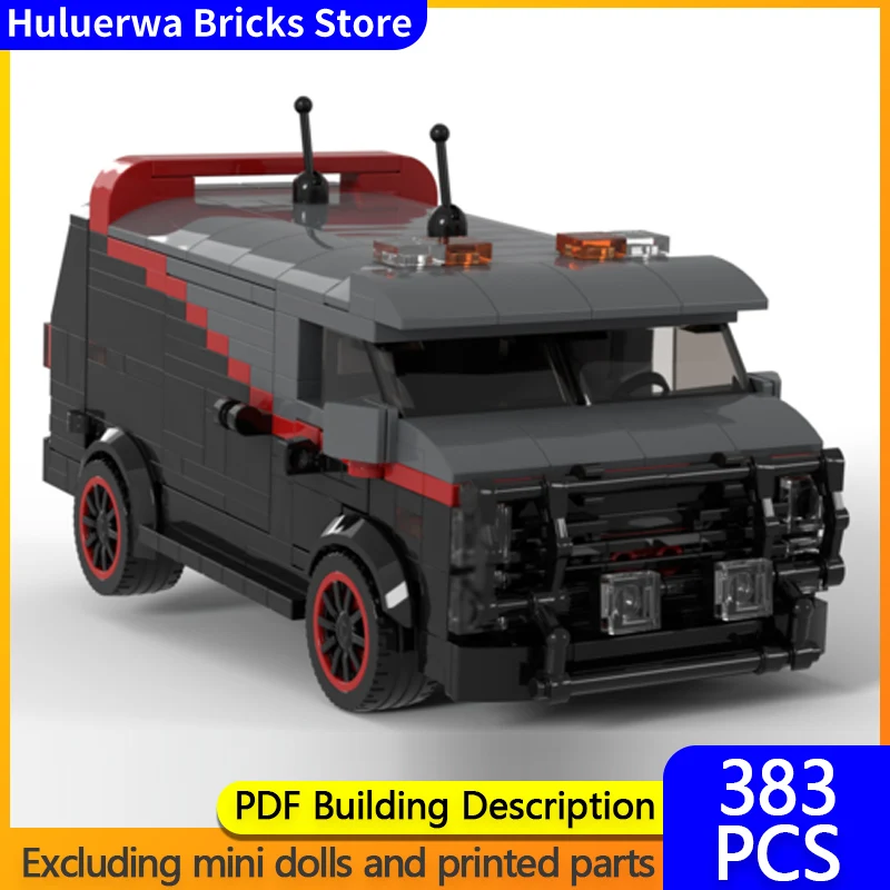 

Speed Hypercar Model MOC Building Bricks Vandura Van Type Truck Modular Technology Gifts Holiday Assemble Children Toys Suit