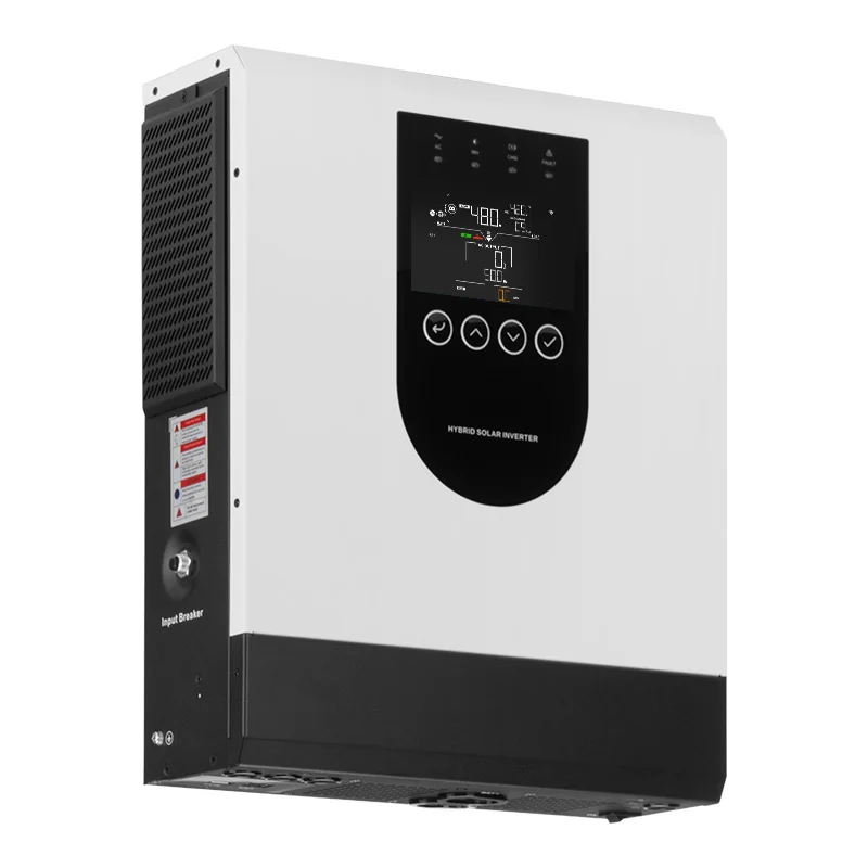 

24V Hybrid Solar Inverter UPS 5.0 KW Pure Sine Wave Single Phase Off-Grid Inverter With Lithium Battery Support