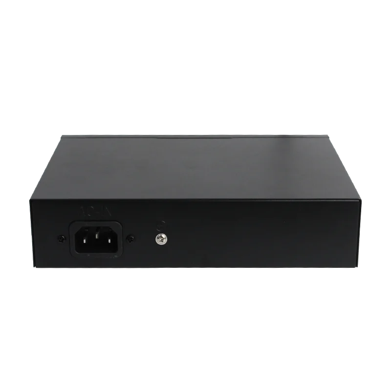 Tarmoc POE Switch 8 Port 10/100Mbps, 2 Port Uplink 1Gbps,1 Port SFP, 802.3af/at, Max total output 120 Watt, 8KV Surge Protection
