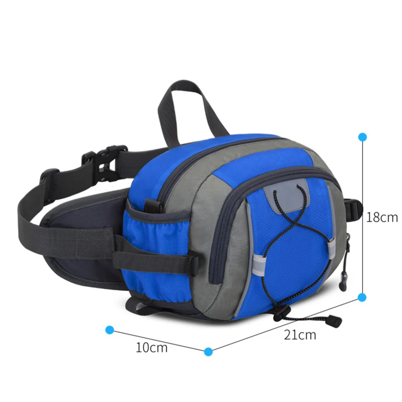 Outdoor Travel Shoulder Purse Belt Bag Fanny Pack Women Waist Bag Men Belt Pouch Female Fanny Pack Waterproof Phone Bag Running