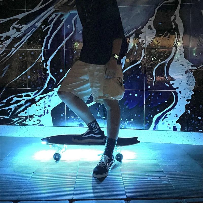 

B72A LED Lamp For Scooter Night Riding, Skateboarding Equipment Accessories