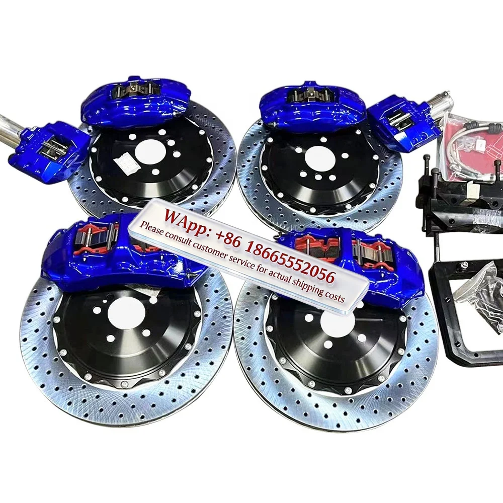 

Hsingyik Racing Factory Brake Disc 6 Pot Big Brake Kit With Blue Calipers and 380 X 32mm Discs