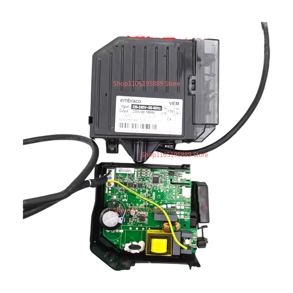 

Компрессор Embraco для холодильника CF02D01M VEM, плата привода с регулируемой частотой 193525231, детали