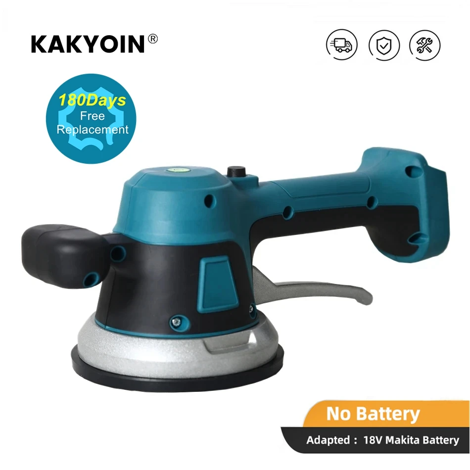 

KAKYOIN 200KG Strong Adsorption Tiles Tiling Machine Vibrator Suction Cup 6 gear Adjustable Protable Automatic Floor Vibrator