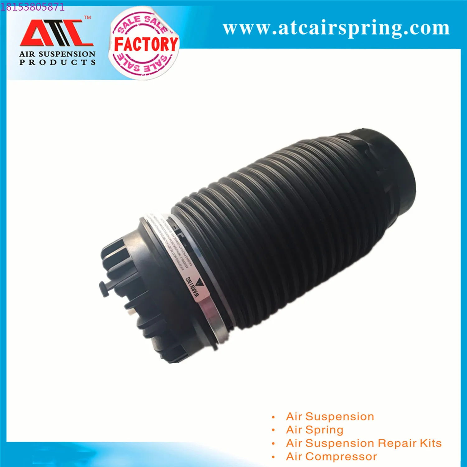Suitable for Air Spring Shock Absorber RAM1500 Rear Air Pack 68069813AA 4877136AB