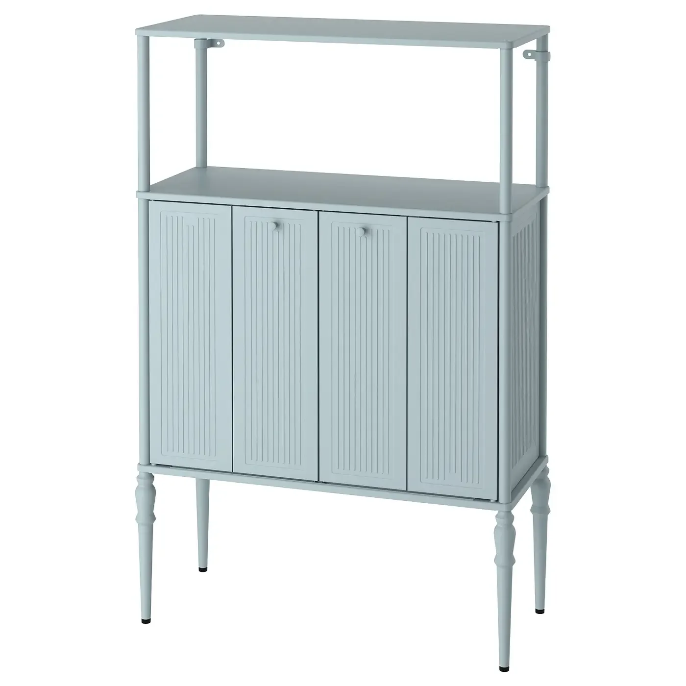 Modern simple solid wood side cabinet locker, suitable for dining room and living room use