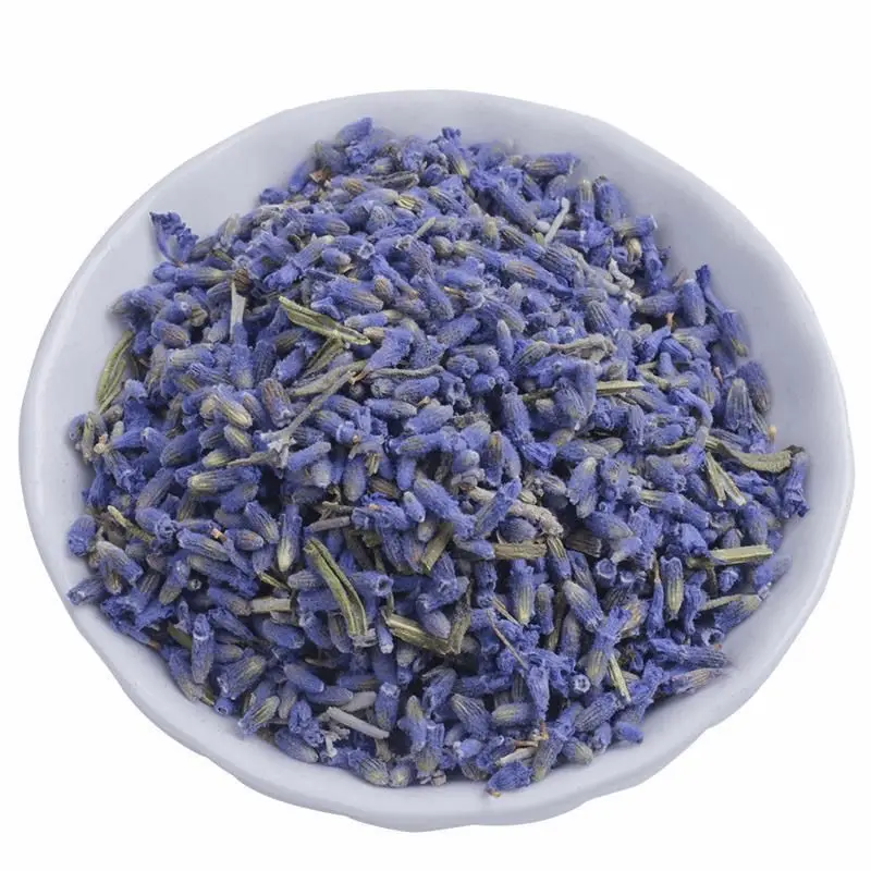 Flores secas a granel de lavanda Natural, 100% de alta calidad, usadas para el baño, velas de incienso, fabricación de bolsitas