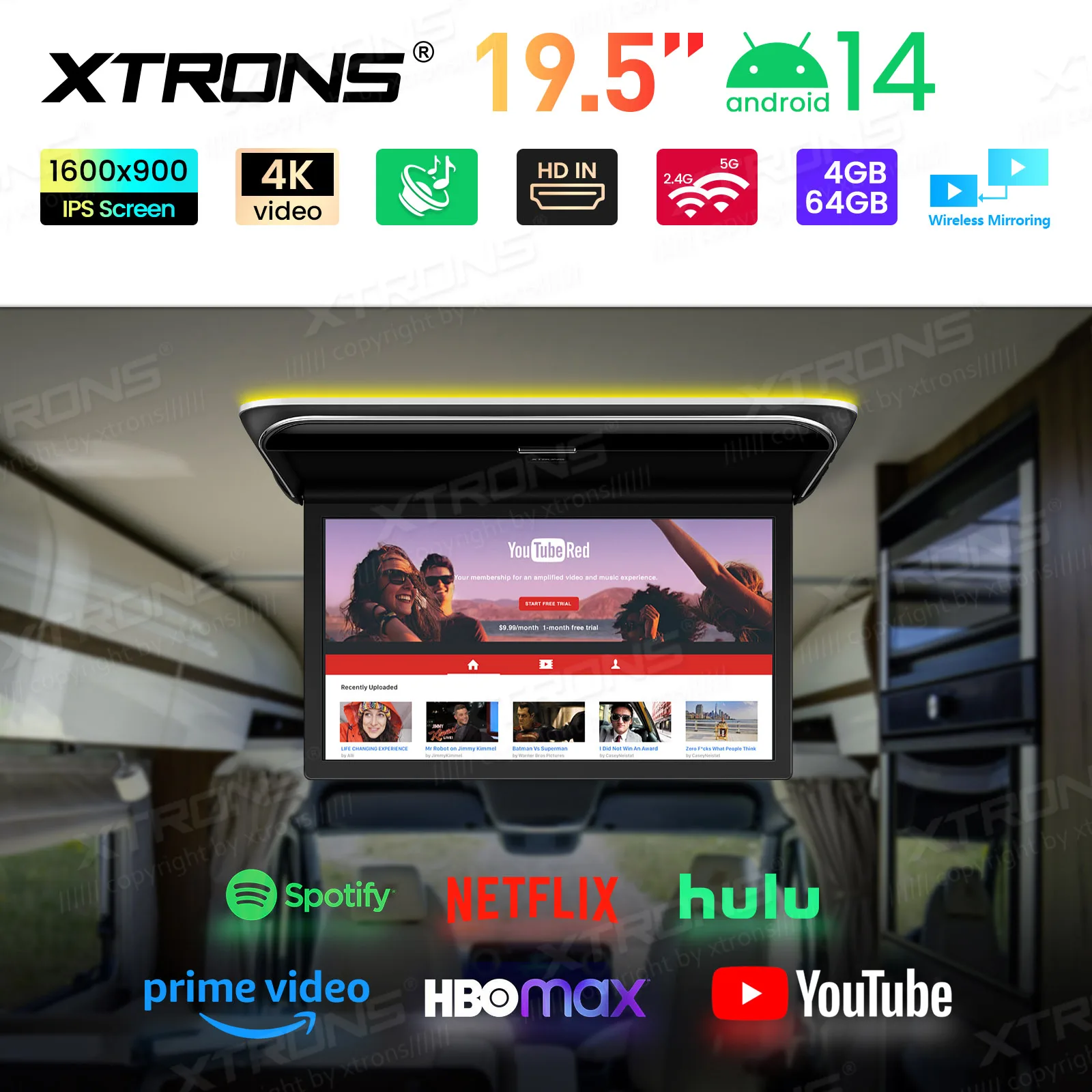 XTRONS 19.5