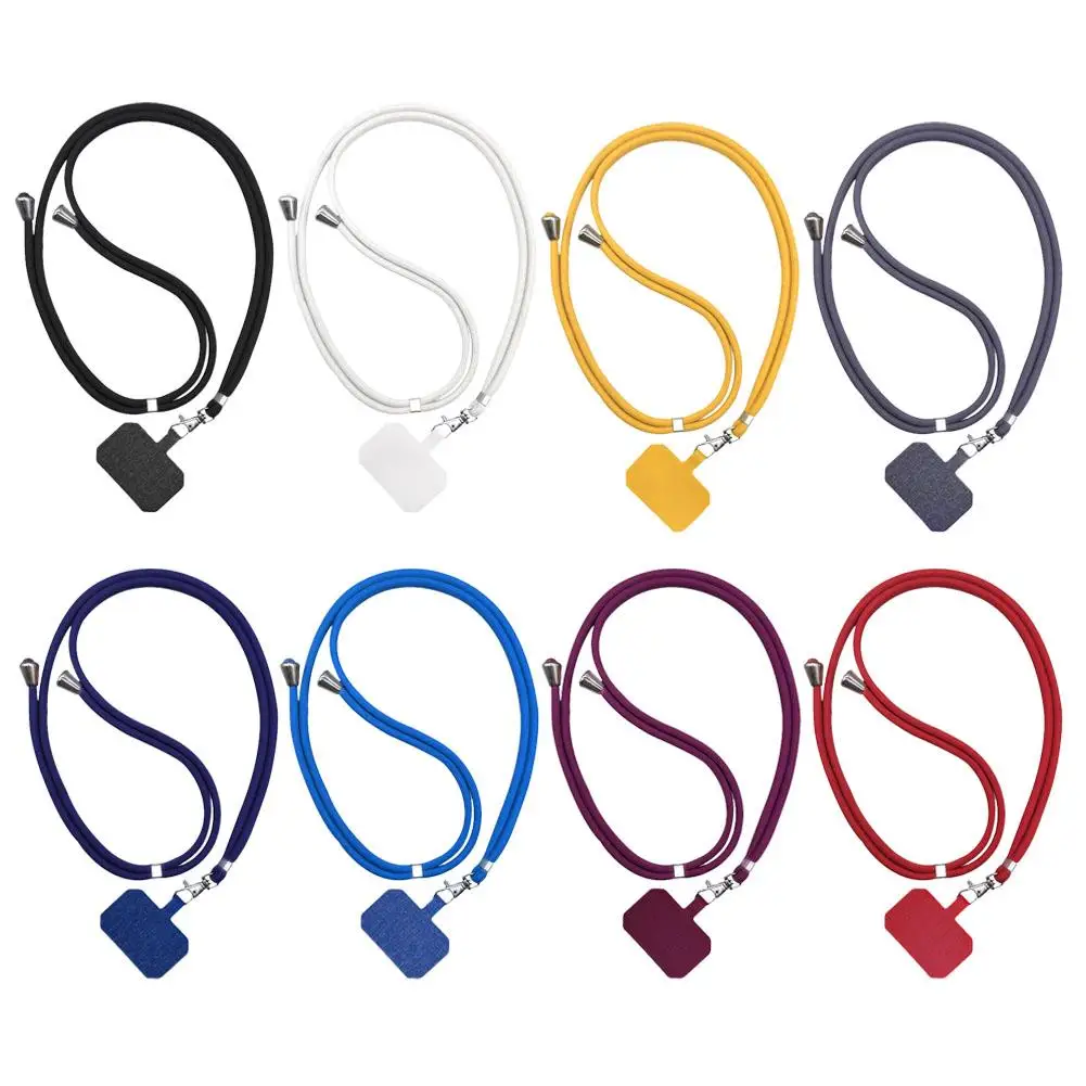 

Adjustable Phone Lanyard Universal Neck Cord Lanyard Strap For Mobile Phone Color Chain Accessories Neck Strap Pendant With G5G6