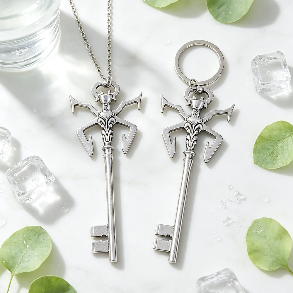 Popular Game Necklace Keychain, Stylish and Simple Backpack Charm, Men's Game Fan Decoration, Decorative Accessory Gift