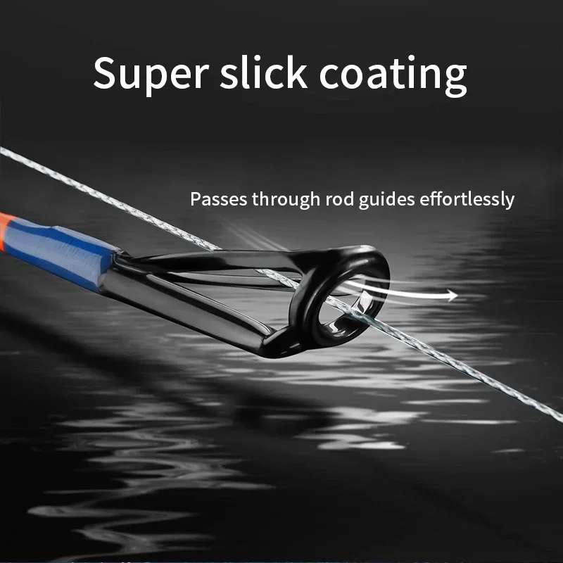 Daima 4 Series White PE Fishing Line 50m/100m Strong Pulling Force Smooth Casting Monofilament Line for Angling