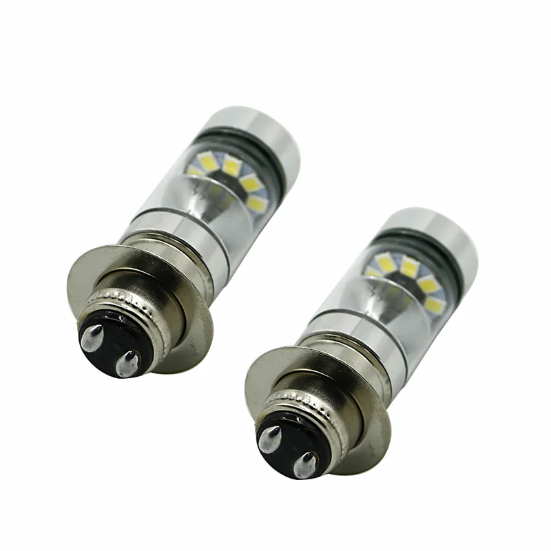 2x 100W LED Super White HeadLight Bulbs For Honda TRX 250 300 400 450 700