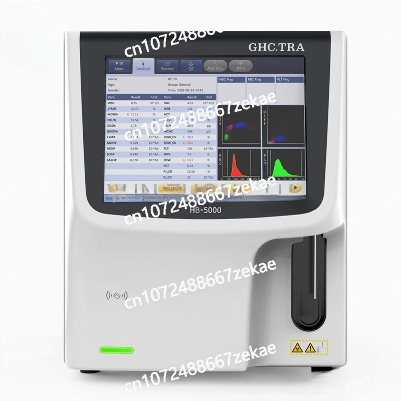 

Analyzer Clinical Analytical Instruments for Hospital Laboratory 5-Diff Blood Analysis Equipment Hematology