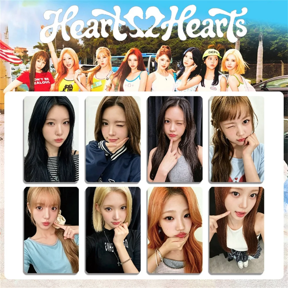 8Pcs/Set HD Cosplay Photocards Lemon Tang Double Sides Glossy LOMO Cards YUHA YEON STELLA JUUN JIWOOIAN Postcard Fans Gift
