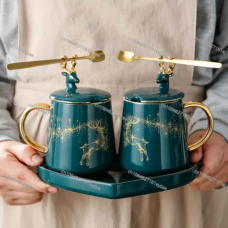 

Nordic Creative Heating Base With Filter Glass Household Malachite Green Ceramics Luxury Tea Set Ceramics