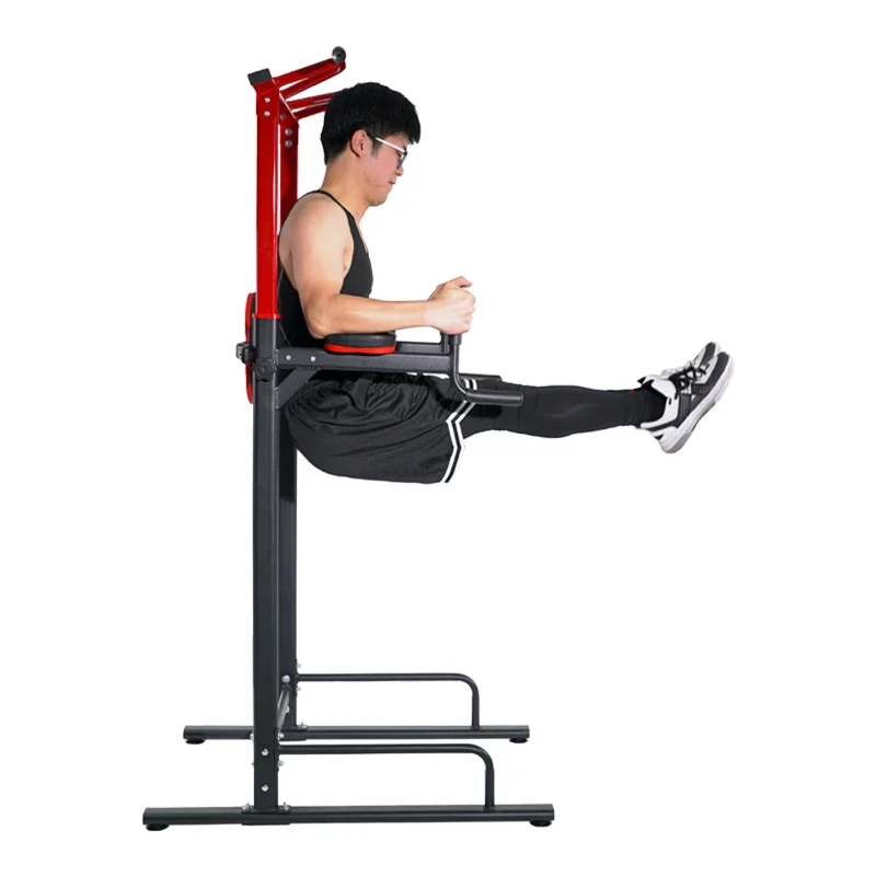 Fitness Gym Door Horizontal Free Standing Chin Up Stand Dip Station Pull Up Bar Power Tower