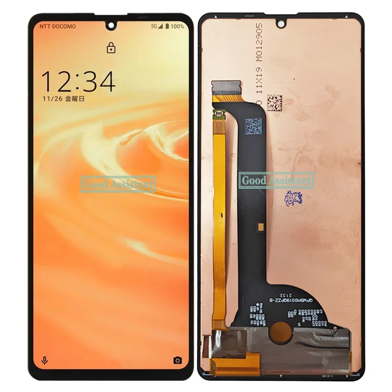 6.1 Inch OLED Black For Sharp Aquos Sense6 Sense 6 SH-54B SHG05